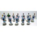Subbuteo Andrew Table Soccer Coventry City 1987 FA Cup Winners kit only 12 players no bases no box